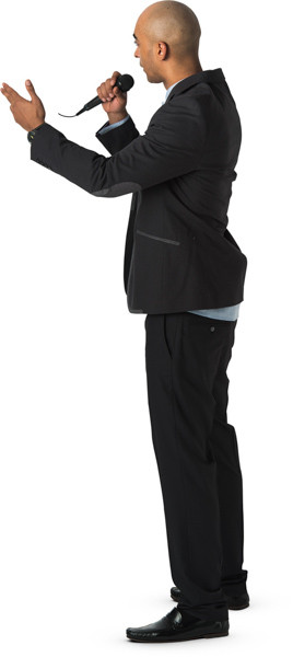 Standing man image