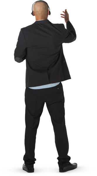 Standing man image