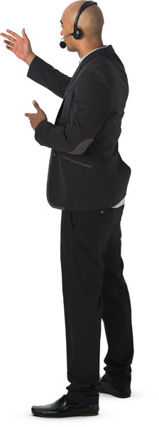 Standing man image