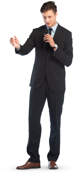 Standing man image