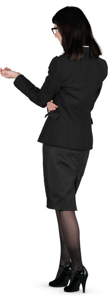 Standing woman image