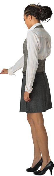 Standing woman image