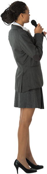 Standing woman image