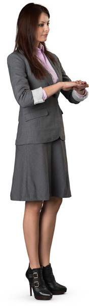 Standing woman image