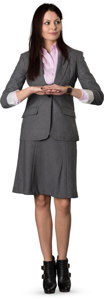 Standing woman image