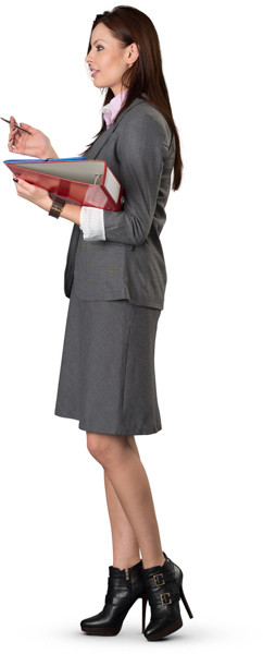 Standing woman image