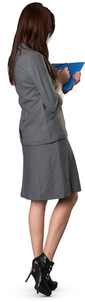 Standing woman image
