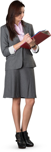 Standing woman image