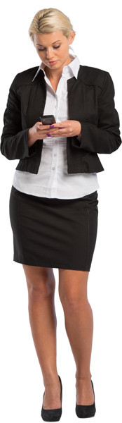 Standing woman image
