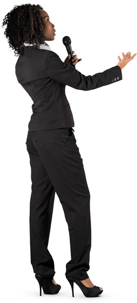Standing woman image