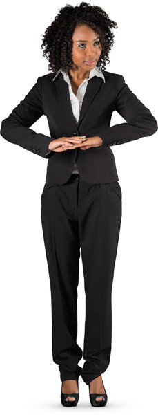Standing woman image