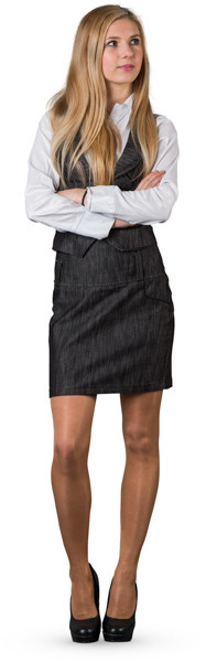 Standing woman image