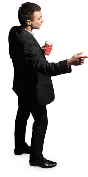 Standing man image