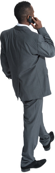Walking man image