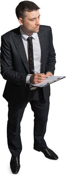 Standing man image