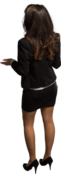 Standing woman image
