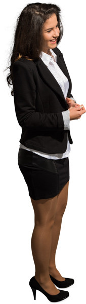 Standing woman image