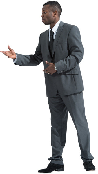Standing man image
