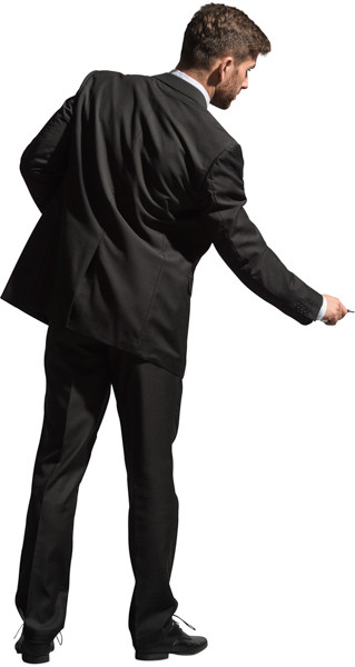 Standing man image
