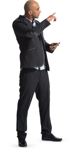 Standing man image
