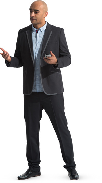 Standing man image