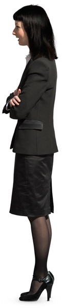 Standing woman image