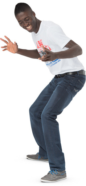 Dancing man image
