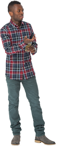 Standing man image