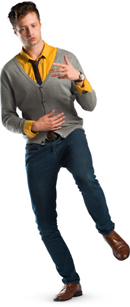 Dancing man image