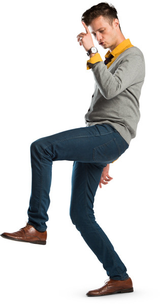 Dancing man image