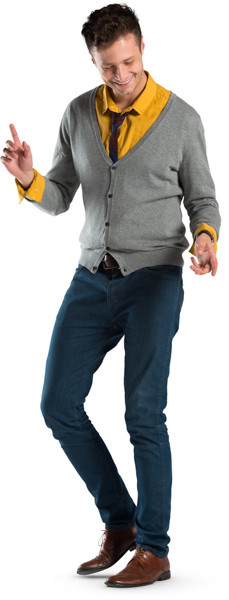 Dancing man image