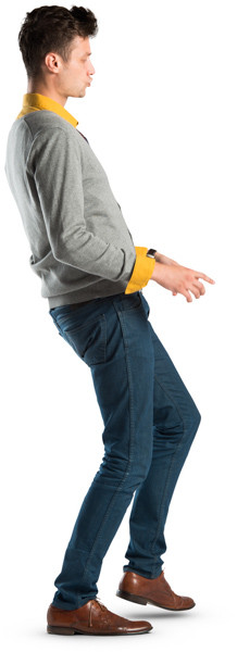 Dancing man image