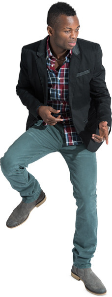 Sitting man image