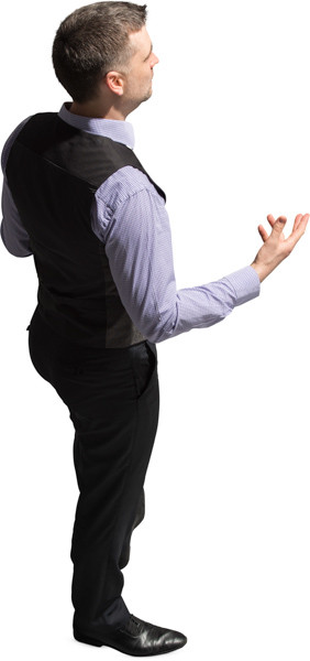 Standing man image