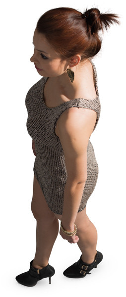 Standing woman image