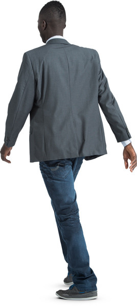 Walking man image