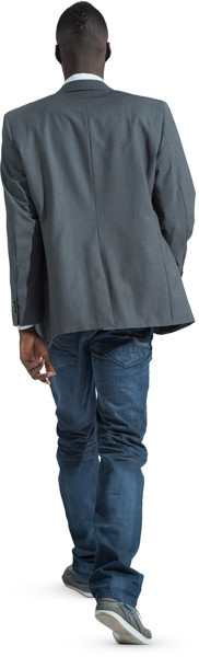 Walking man image