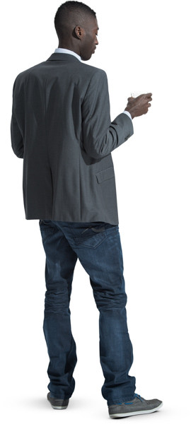 Standing man image