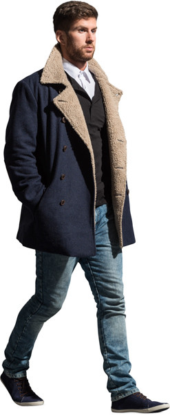 Walking man image