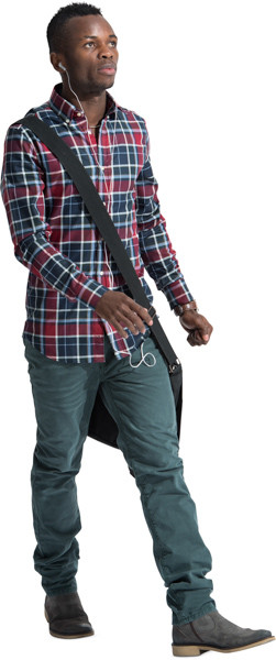 Walking man image