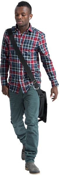 Walking man image