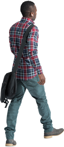 Walking man image