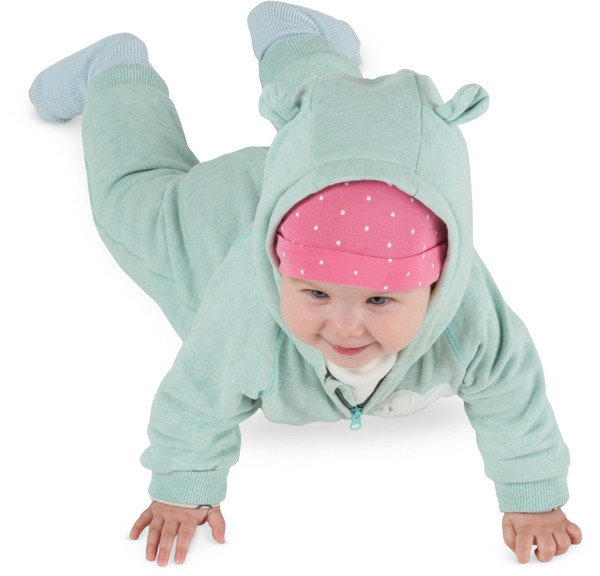 Crawling baby girl image