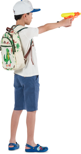 Standing boy image