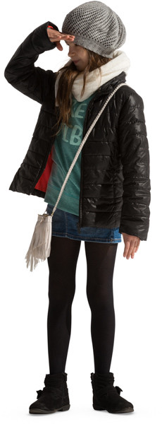 Standing girl image