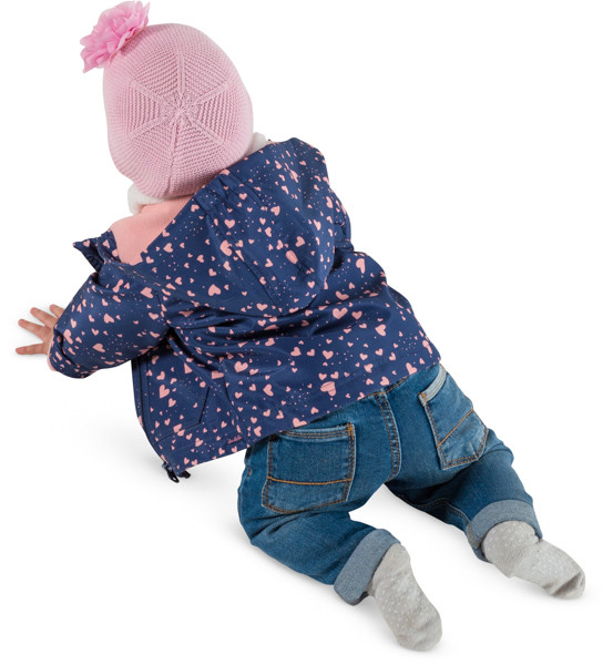 Crawling baby girl image