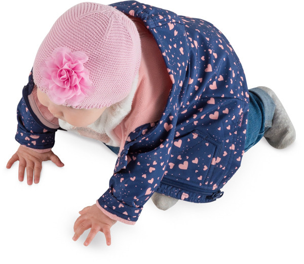 Crawling baby girl image