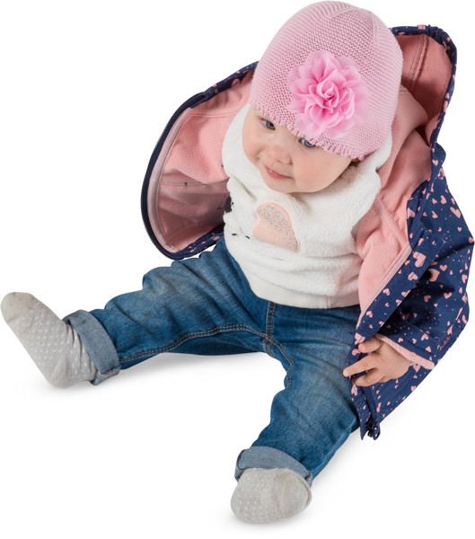 Sitting baby girl image