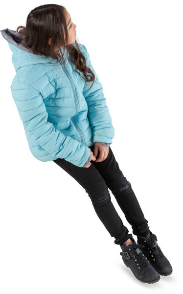 Sitting girl image
