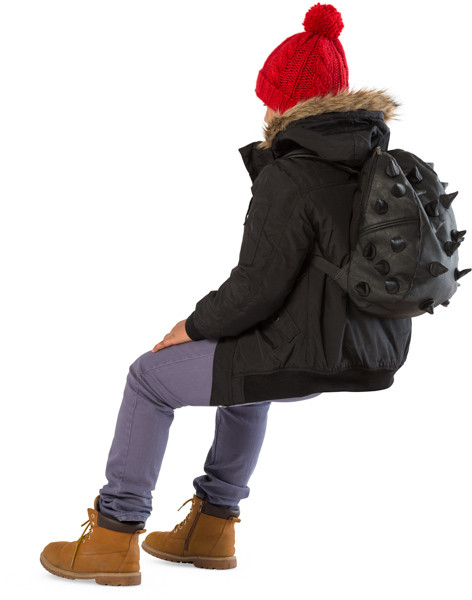 Sitting boy image